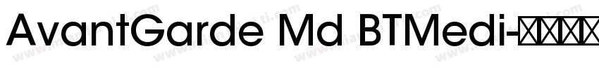 AvantGarde Md BTMedi字体转换